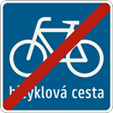 324: Koniec bicyklovej cesty